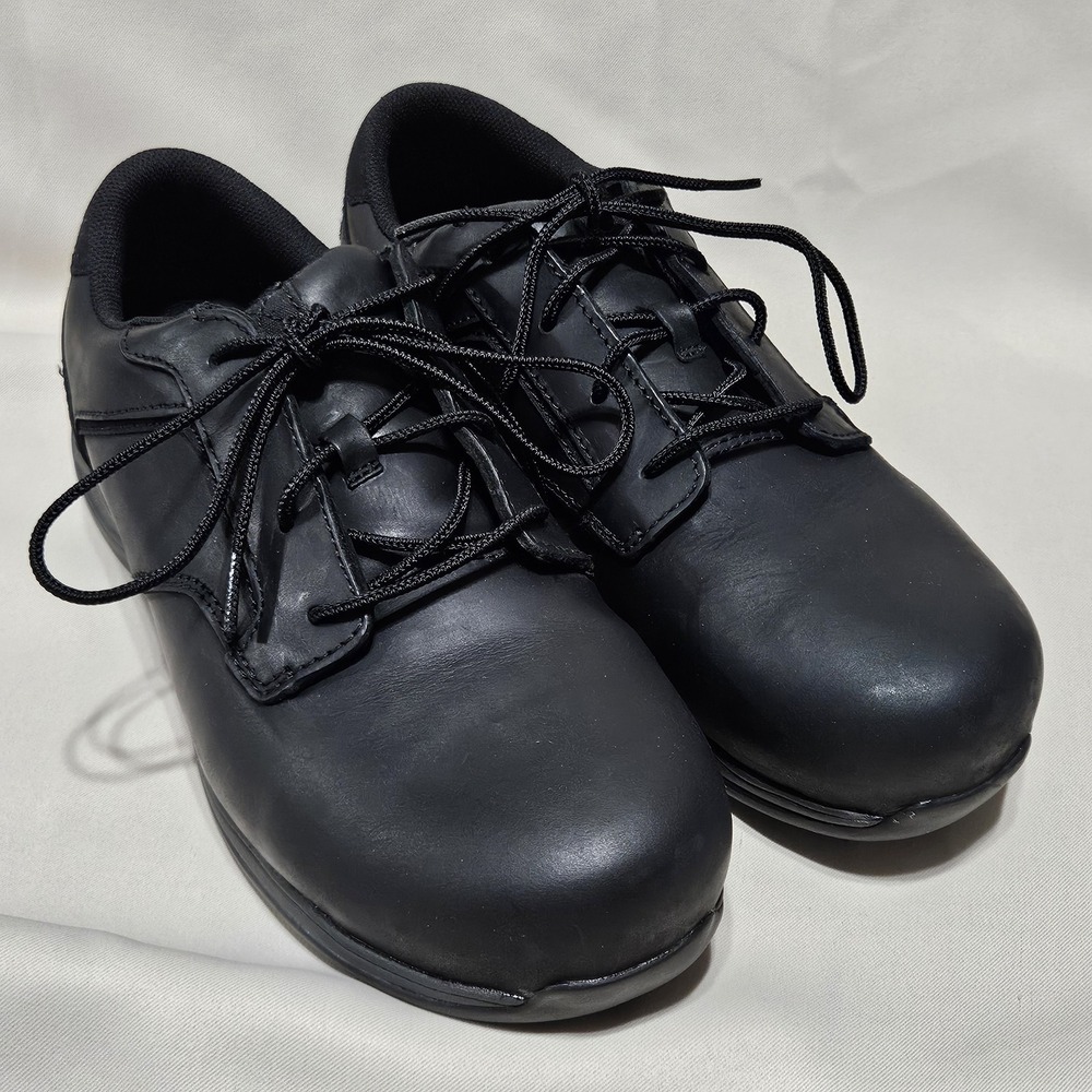 Red Wing #6709 ComfortPro Oxford Black Leather Safety Shoes Mens‎ 9.5 EH